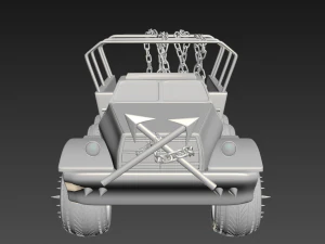 trapper twisted metal 3D Model