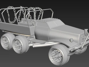 trapper twisted metal 3D Model