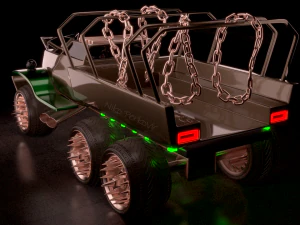 trapper twisted metal 3D Model