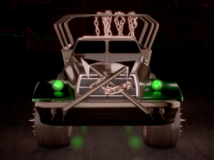 trapper twisted metal 3D 模型