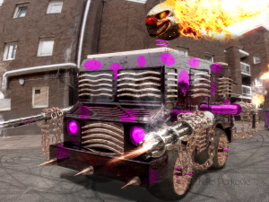 darktooth twisted metal Modelo 3D