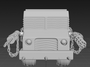 darktooth twisted metal Modelo 3D