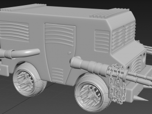darktooth twisted metal Modelo 3D