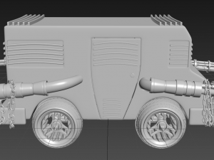darktooth twisted metal Modelo 3D