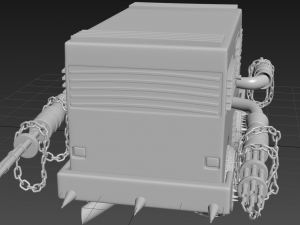 darktooth twisted metal Modelo 3D