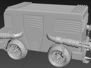 darktooth twisted metal Modelo 3D