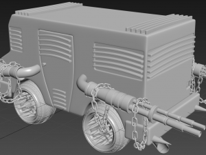 darktooth twisted metal Modelo 3D