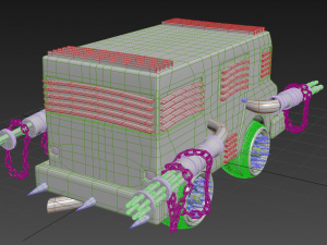 darktooth twisted metal Modelo 3D