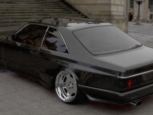 mercedes sec ultra wide stance Modelo 3D