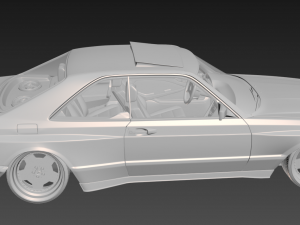 mercedes sec ultra wide stance Modelo 3D