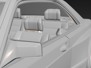 mercedes sec ultra wide stance Modelo 3D