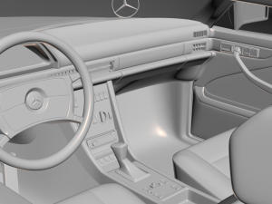 mercedes sec ultra wide stance Modelo 3D