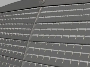 mercedes w124 201 126 mask 3D Model