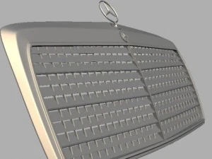 mercedes w124 201 126 mask 3D Model