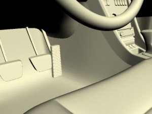 mercedes 126 sec amg widebody Modelo 3D