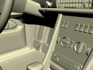 mercedes 126 sec amg widebody 3D Model