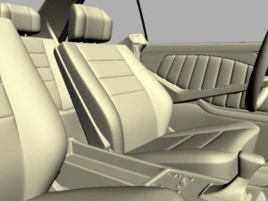mercedes 126 sec amg widebody 3D Model