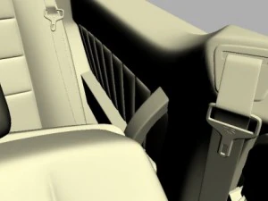 mercedes 126 sec amg widebody 3D Model