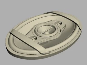 mercedes 126 sec amg widebody 3D Model
