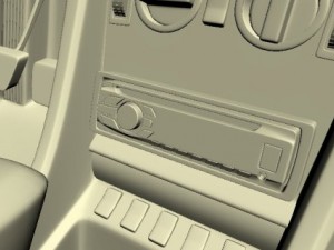 mercedes 126 sec amg widebody Modelo 3D