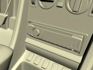 mercedes 126 sec amg widebody 3D Model