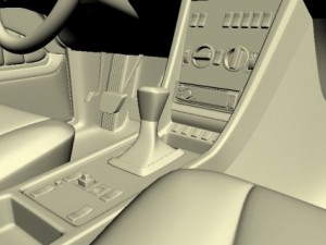 mercedes 126 sec amg widebody Modelo 3D