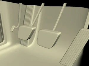 mercedes 126 sec amg widebody 3D Model