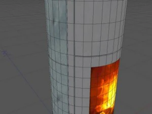 komin Model 3D