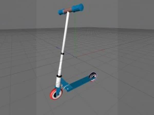 скутер 3D Модель
