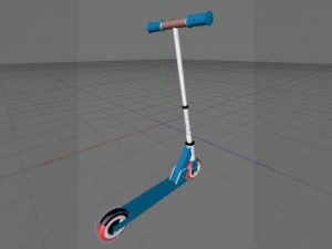 скутер 3D Модель