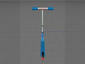 скутер 3D Модель