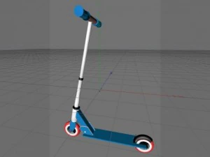 скутер 3D Модель