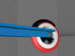 скутер 3D Модель