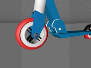 скутер 3D Модель
