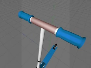 скутер 3D Модель