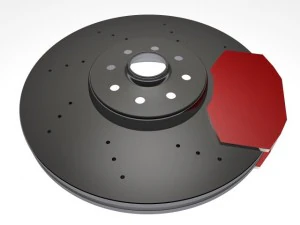 Bremsscheibe 3D Modell