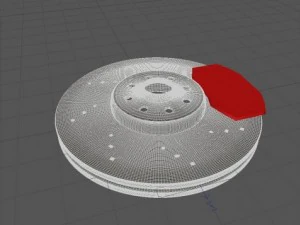 brake disc 3D Model