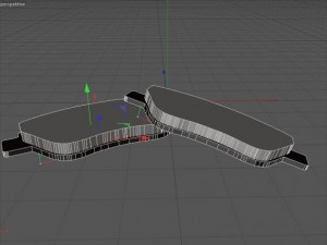 brake pads 3D Model