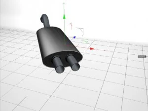 exhaust arrangement 3D Model