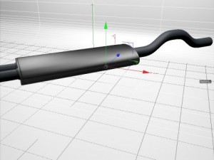 exhaust arrangement 3D Model