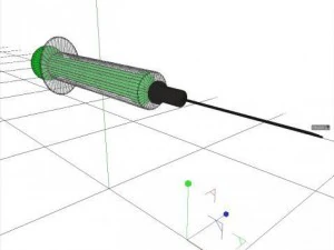 шприц 3D Модель
