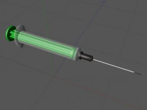 шприц 3D Модель
