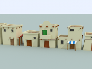 medieval city pack 3D 模型
