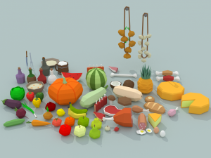 medieval city pack 3D 模型