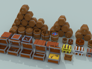 medieval city pack 3D 模型