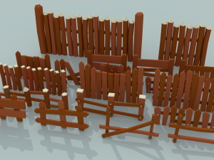 medieval city pack 3D 模型