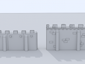 medieval city pack 3D 模型