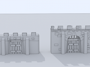 medieval city pack 3D 模型
