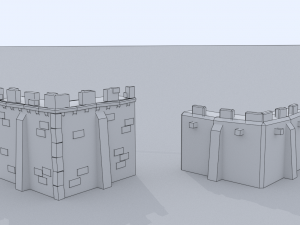 medieval city pack 3D 模型