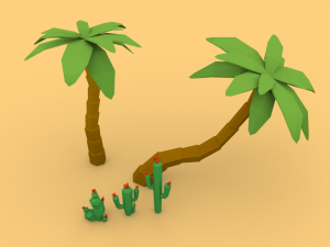 desert city pack Modelo 3D